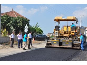 Başiskele Galip Erenoğlu Caddesi Asfaltlanıyor