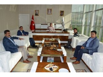 Başkan Polat, Ak Parti Aday Adayı Taşdemir’i Ağırladı