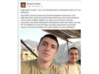 Antalyalı Şehit Uğur Yıldız’ın Silah Arkadaşından Duygulandıran Mesaj