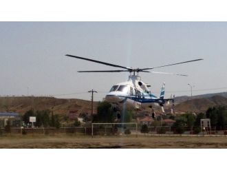 Ağaoğlu’nun Helikopteri Engelli İki Kardeş İçin Yine Havalandı