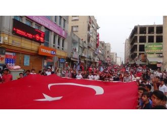 Kilis’te Teröre Lanet Yürüyüşü