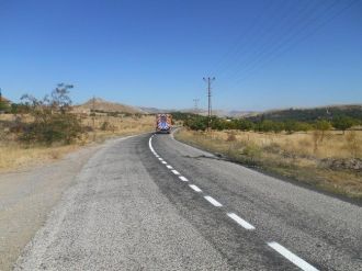 Hekimhan’da Yol Çizme Çalışmaları Yapıldı