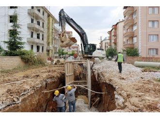 Güneysınır Kanalizasyona Kavuşuyor