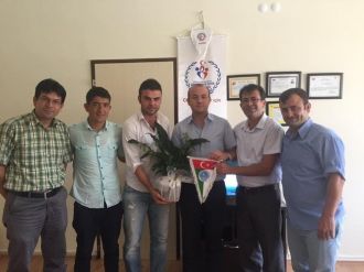 İşitme Engelliler Spor Kulübünden İlçe Spor Müdürü Eliçevik’e Ziyaret