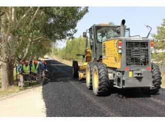 Sıcak Çermikte Kaplıca İçi Yollar Asfaltlandı