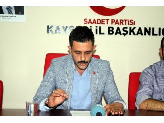 Saadet Partisi Kayseri Gençlik Kolları Başkanı Samet Yücel: