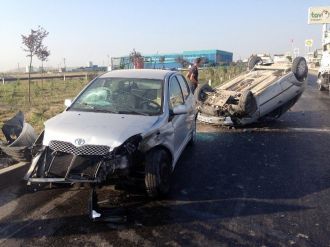 Yanmayan Trafik Işıkları Kazaya Sebep Oldu