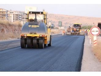 Büyükşehir Belediyesi’nde Yol Yapım Çalışmaları