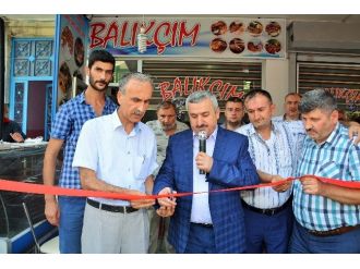 Başkan Baran İş Yeri Açılışına Katıldı