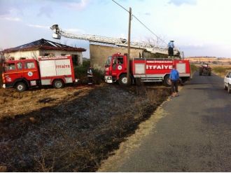 Tekirdağ’da Çıkan Yangında Bir Çiftlik Kül Oldu