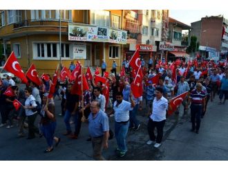 Söke’de Teröre Tepki Yürüyüşü