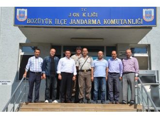 Başkan Bakıcı’dan Jandarma Komutanı Can’a Ziyaret