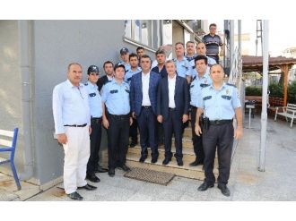 Tahmazoğlu’ndan Saldırıya Uğrayan Polislere Ziyaret