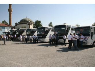 Afyonkarahisar’daki Sivil Toplum Kuruluşları “Teröre Hayır Kardeşliğe Evet” Mitingi İçin Yola Çıktı