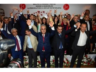 Mhp Adana’da Aday Adaylarını Tanıttı