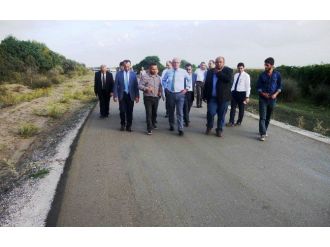 Başkan Yılmaz, Kuş Cenneti’ndeki Yol Çalışmalarını İnceledi