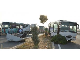 Manisa’da Zincirleme Trafik Kazası: 5 Yaralı