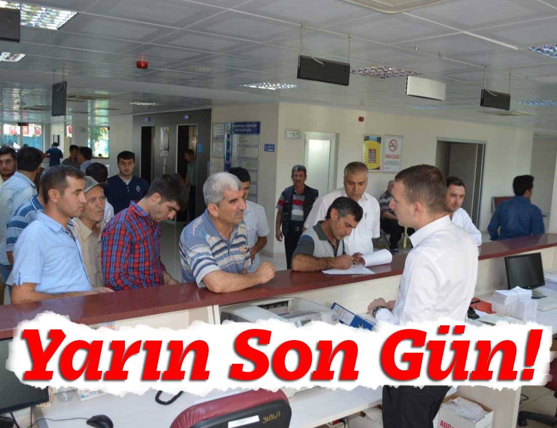 Yarın Son Gün!