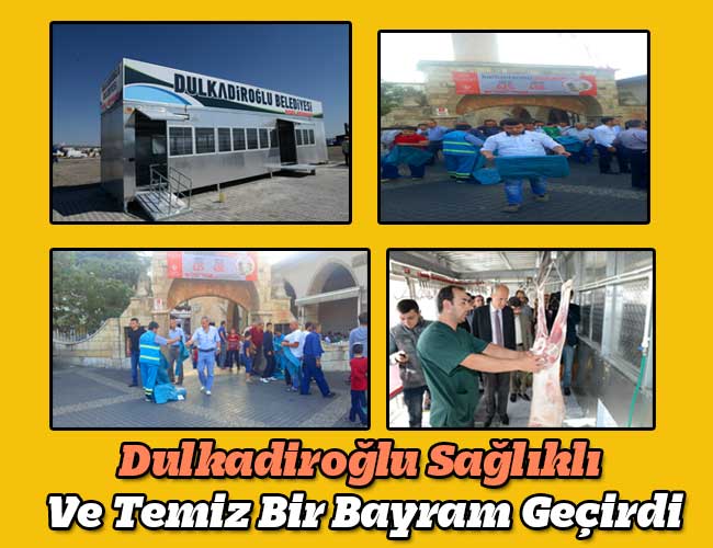 Dulkadiroğlu Sağlıklı Ve Temiz Bir Bayram Geçirdi