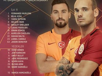 Galatasaray’ın ilk 11’i belli oldu