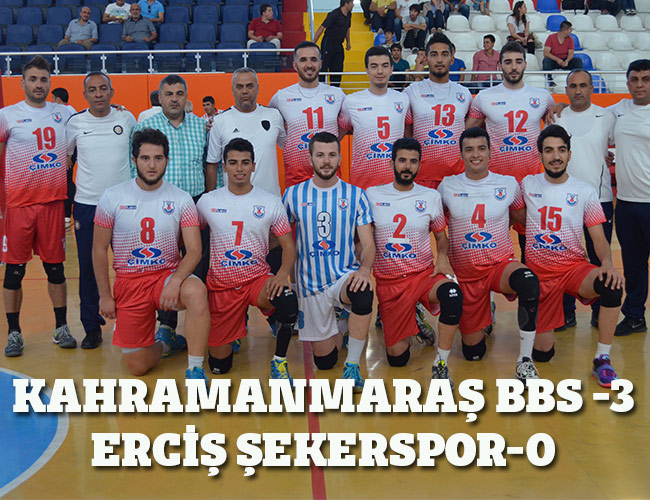 KAHRAMANMARAŞ BBS 3-0 ERCİŞ ŞEKERSPOR