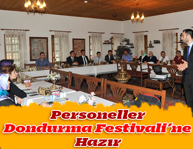 Personeller Dondurma Festivali’ne Hazır