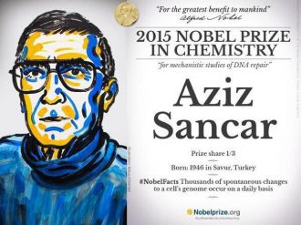 Aziz Sancar’a Nobel ödülü