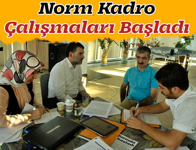 Norm Kadro Çalışmaları Başladı