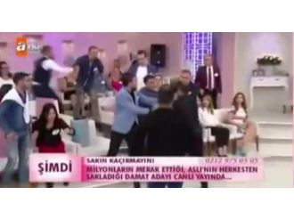 "Esra Erol’la İzdivaç"ta tekme tokat kavga