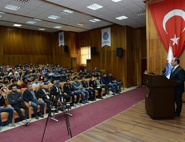 Şahin Balcıoğlu KSÜ’de