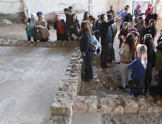 Güzel Sanatlar Fakültesi Germenica’yı Gezdi