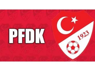 3 takım PFDK’da