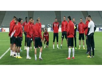 Skenderbeu, Beşiktaş maçının hazırlıklarını tamamladı