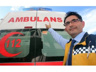 Ambulanslara 12 saniye içinde yol vermeyen yandı