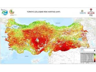 Türkiye’nin çölleşme risk haritası çıkarıldı