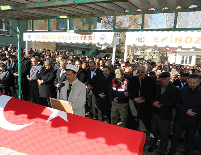 Şehidimizin Cenaze Töreninde Gözyaşları Sel Oldu