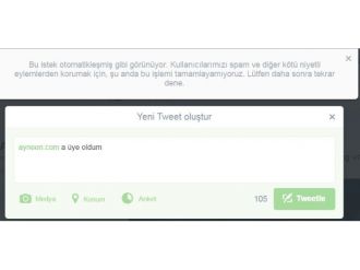 Twitter o ismi engelledi