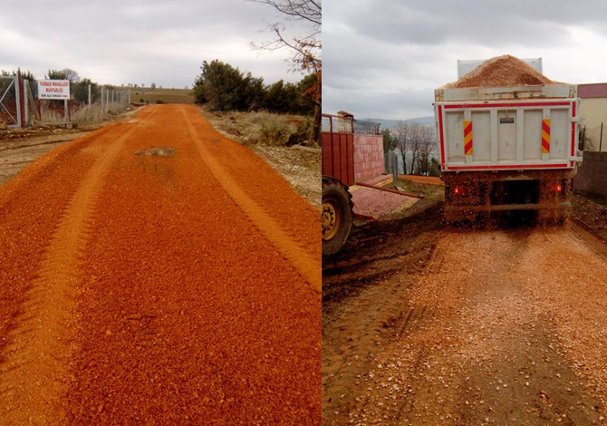 Pazarcık'ta Yol Sorunu Ortadan Kalkıyor