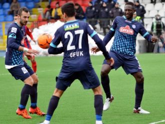 Trabzon’da oynanan maçta tek gol vardı