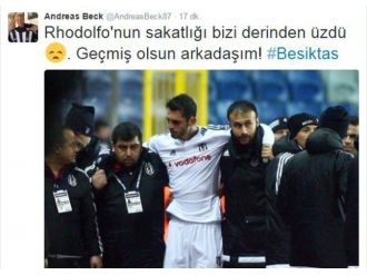 Beck’ten Rhodolfo’ya Türkçe mesaj