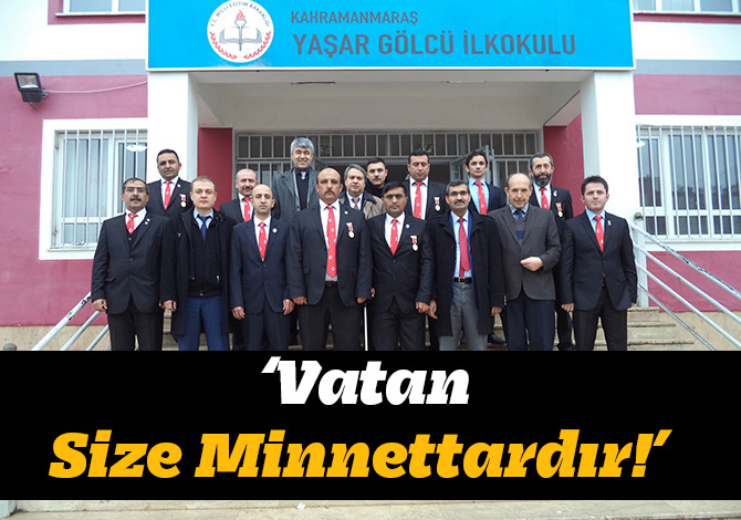 ‘Vatan Size Minnettardır!’