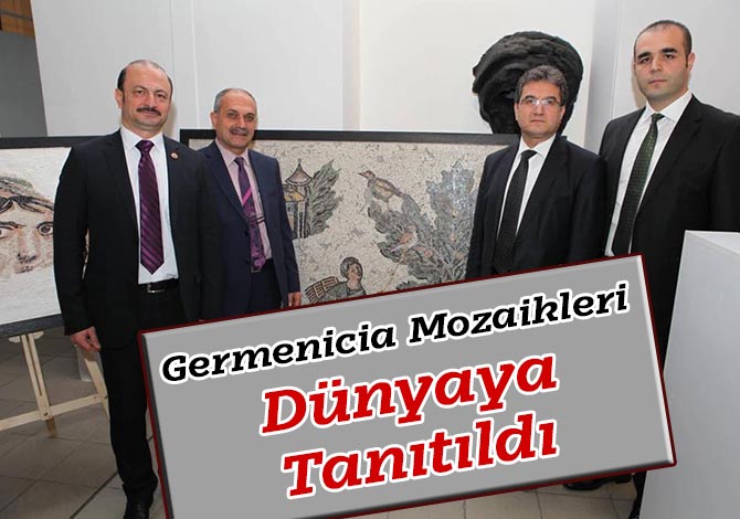 Germenicia Mozaikleri Dünyaya Tanıtıldı