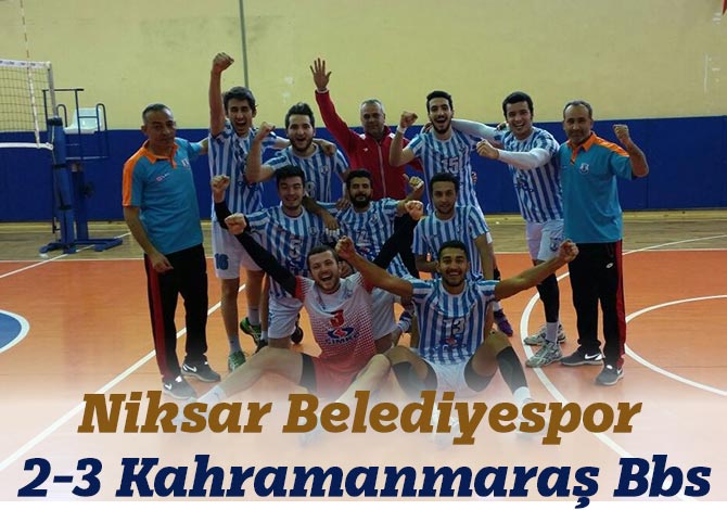 Niksar Belediyespor 2-3 Kahramanmaraş Bbs