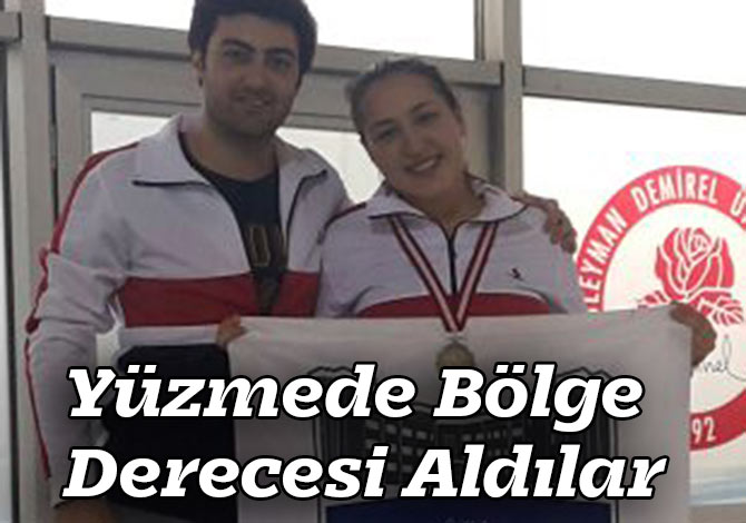 Yüzmede Bölge Derecesi Aldılar