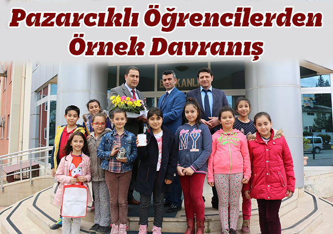 Pazarcıklı Öğrencilerden Örnek Davranış