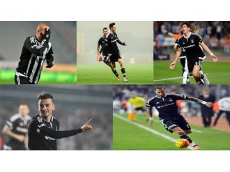 Beşiktaş’ın süper 5’lisi