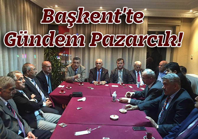 Başkent'te Gündem Pazarcık!