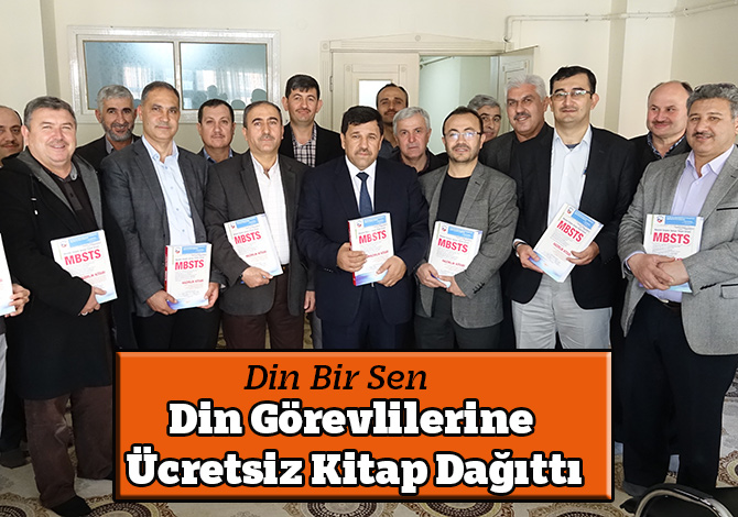 Din Bir Sen Din Görevlilerine Ücretsiz Kitap Dağıttı