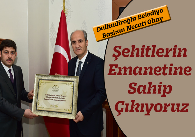 Şehitlerin Emanetine Sahip Çıkıyoruz