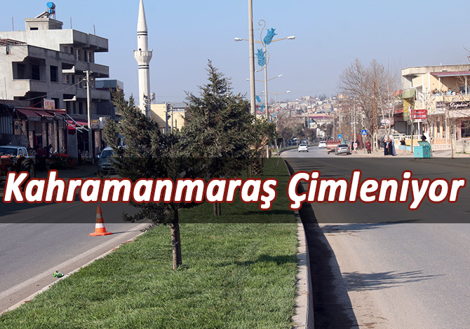 Kahramanmaraş Çimleniyor